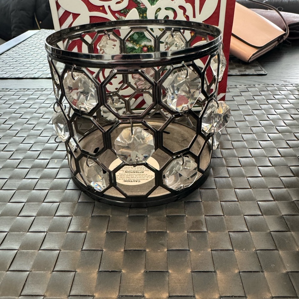 Bath & body works gem candle holder